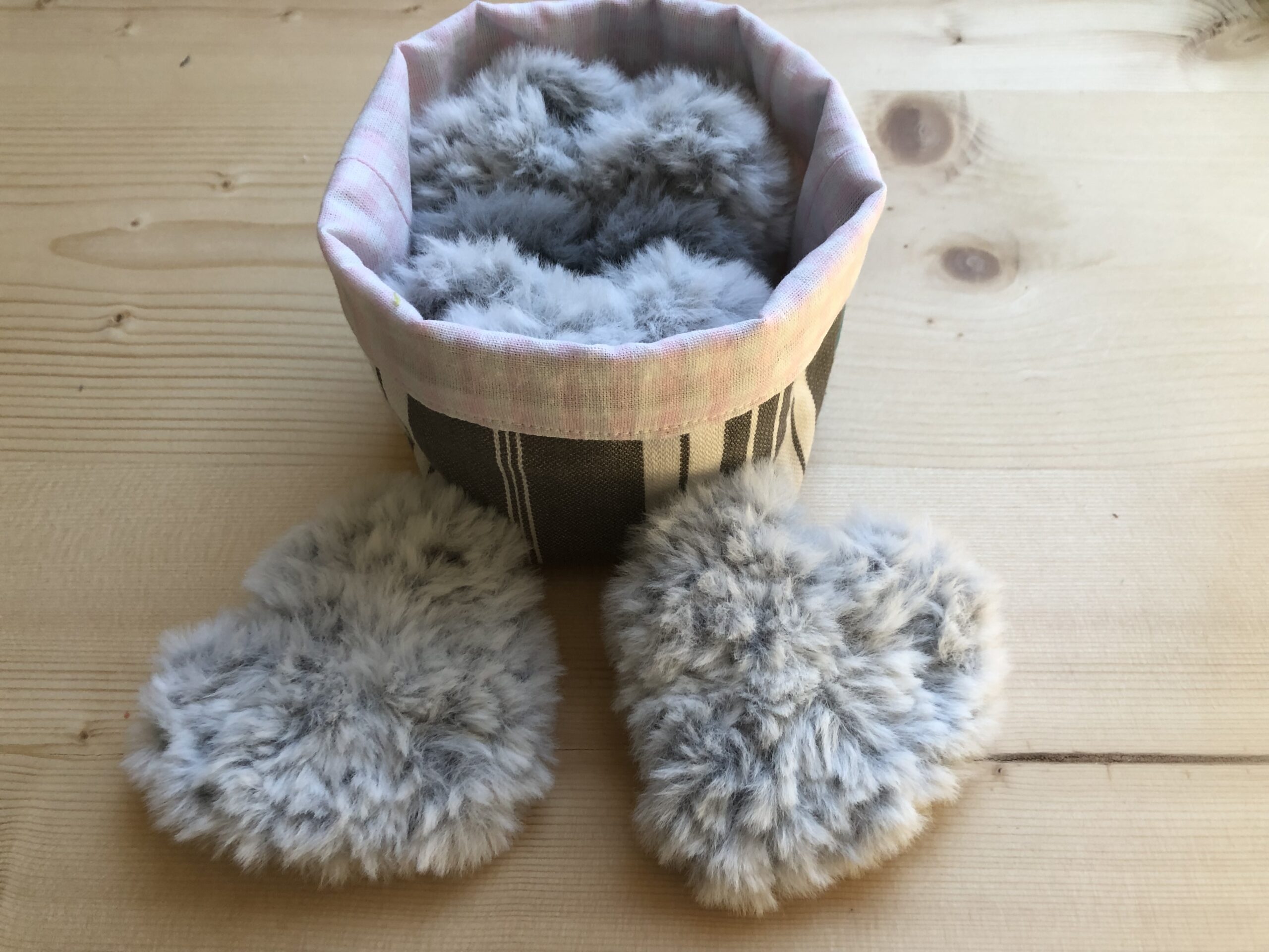 Kit Éco-Douceur – Panier & 6 Lingettes