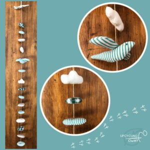 Guirlande l'oiseau de mer vert